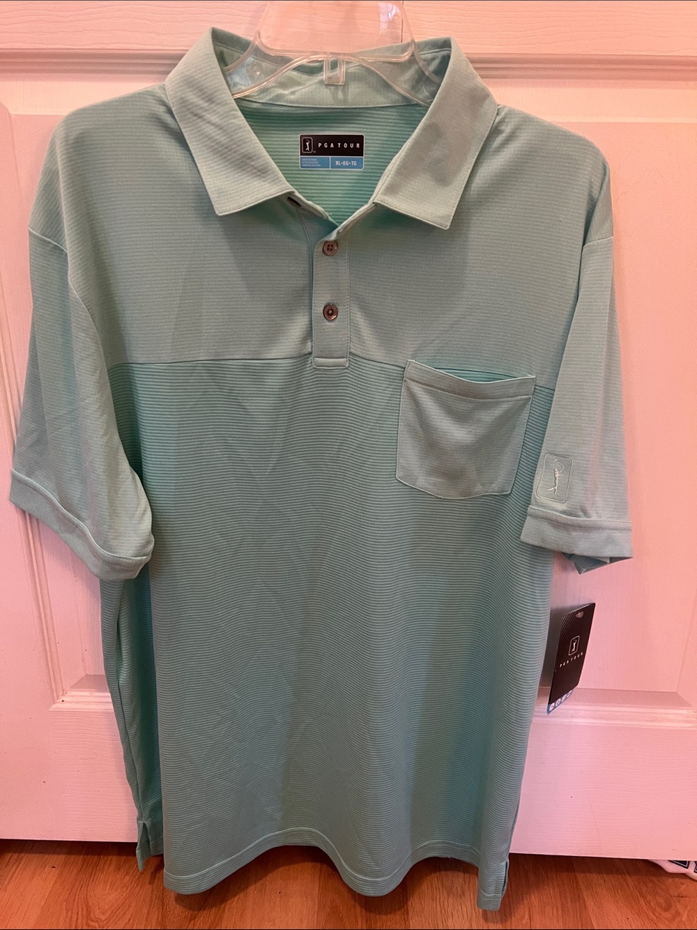 NWT PGA Tour Men’s Mint Green Polo
